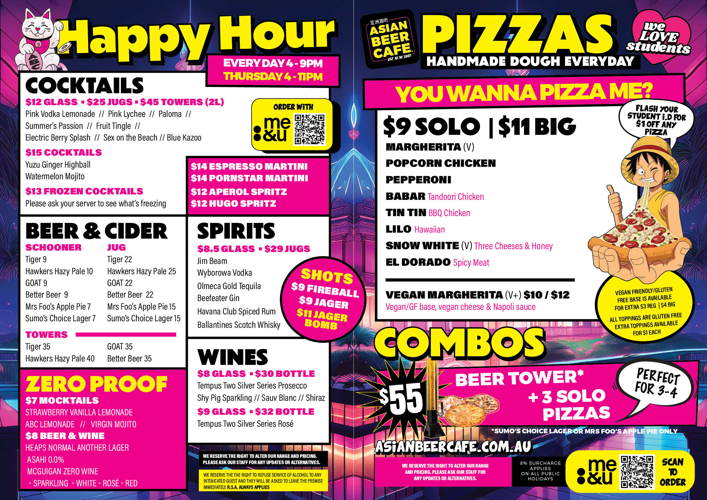 ABC-4pm ALC Menu - SEPT3
