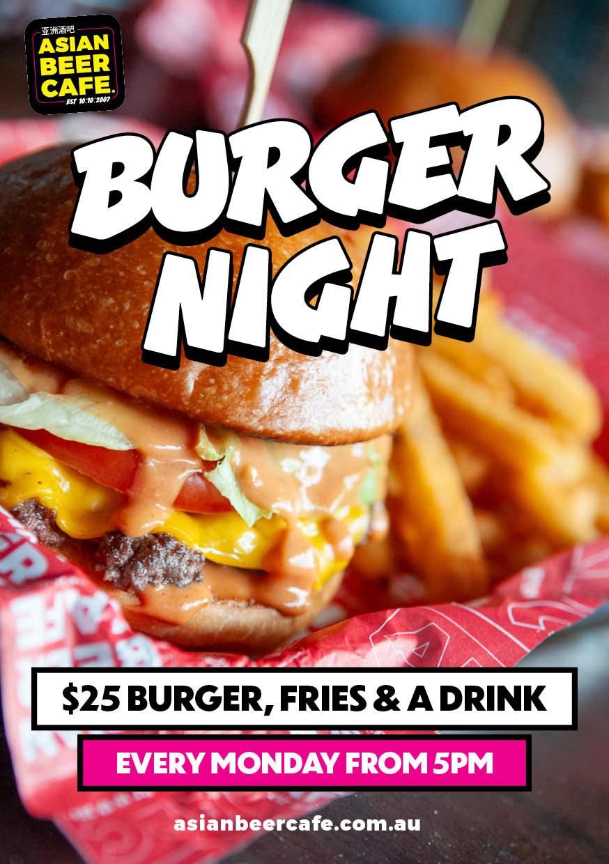 ABC Mon Burger Menu